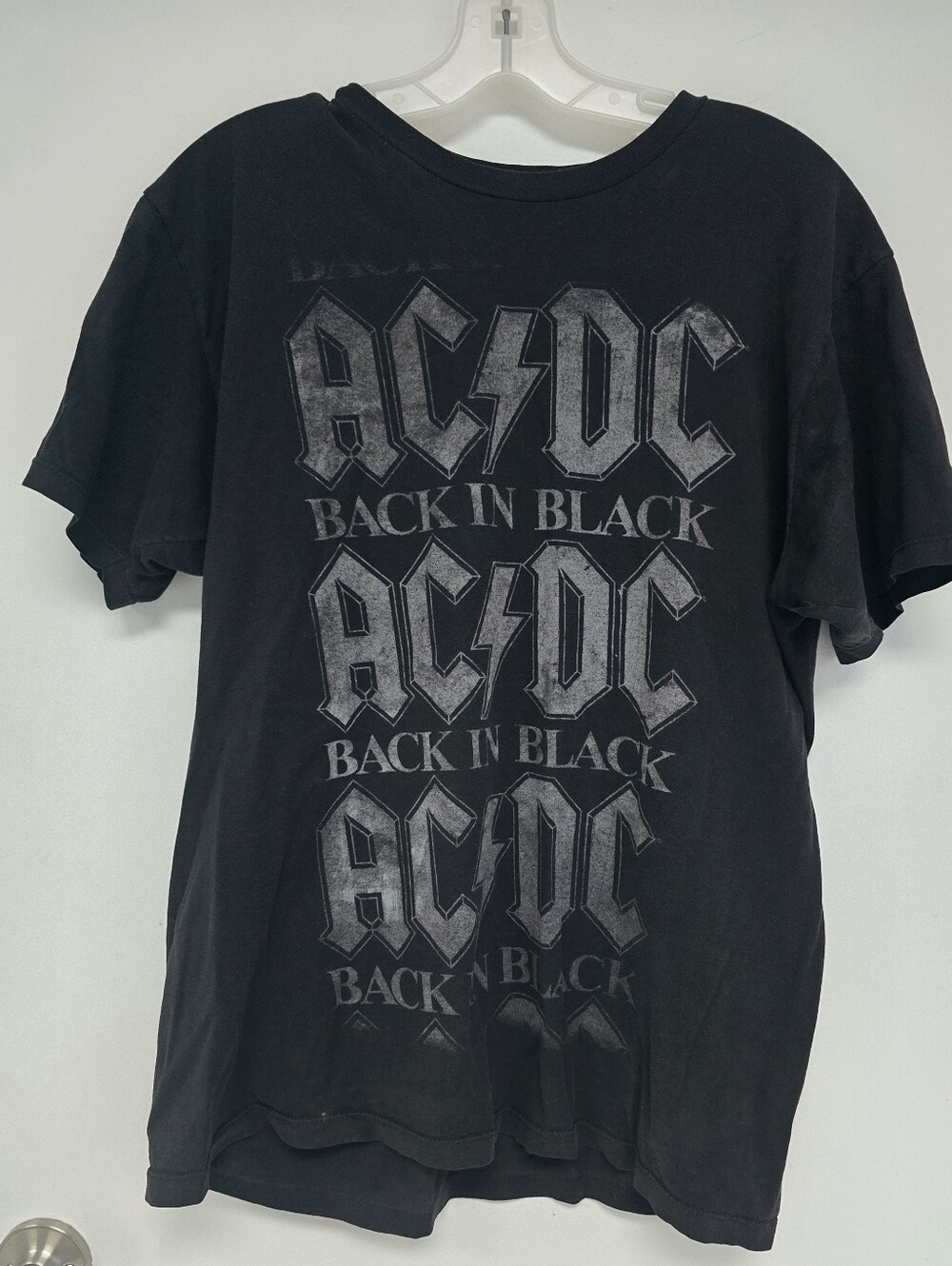 AC/DC Back T-shirt In Black Graphic